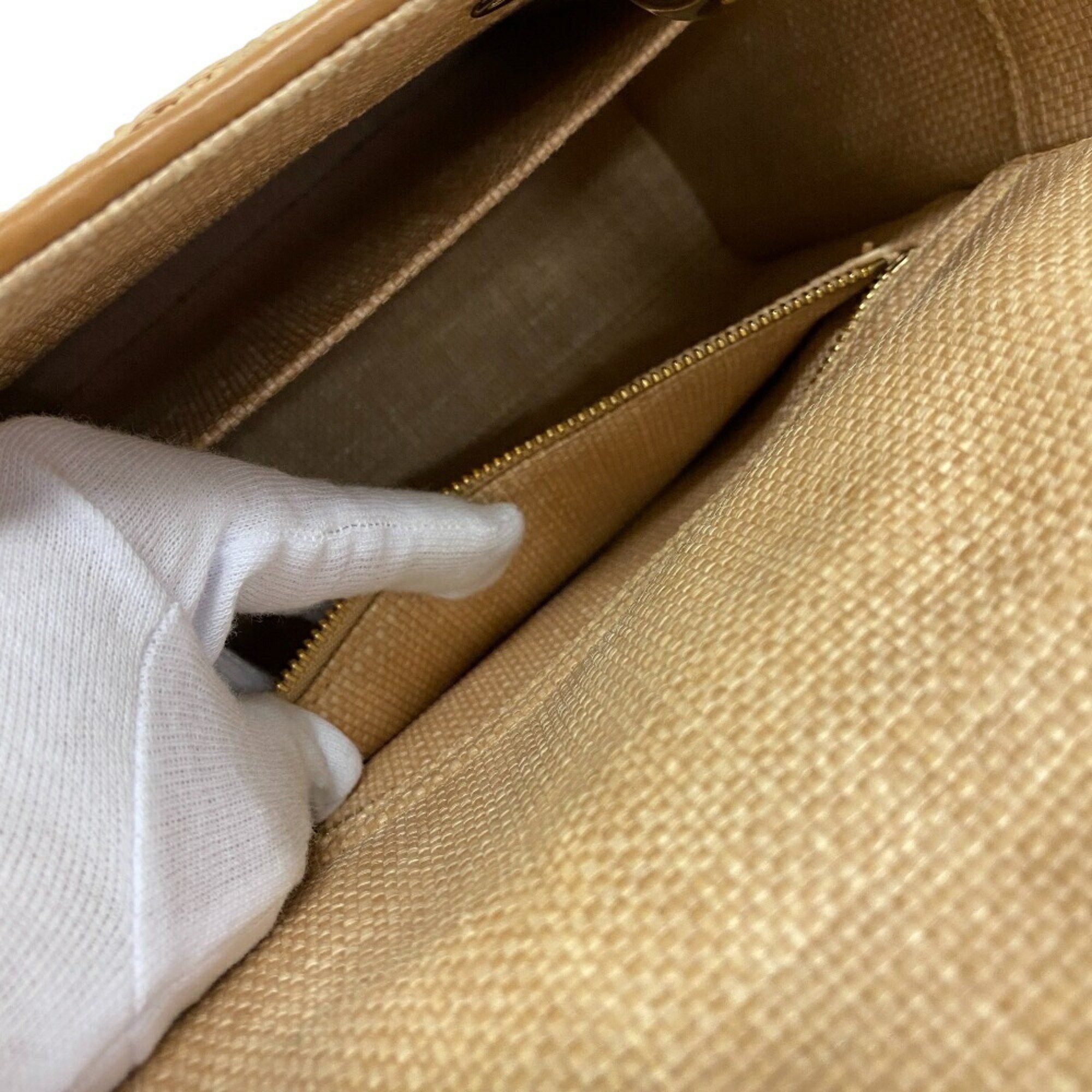 Dior Christian Dior M05650MBDM925 2way Medium Bag Cannage Shoulder Women's Beige Size ONE SIZE - 12 Thumbnail