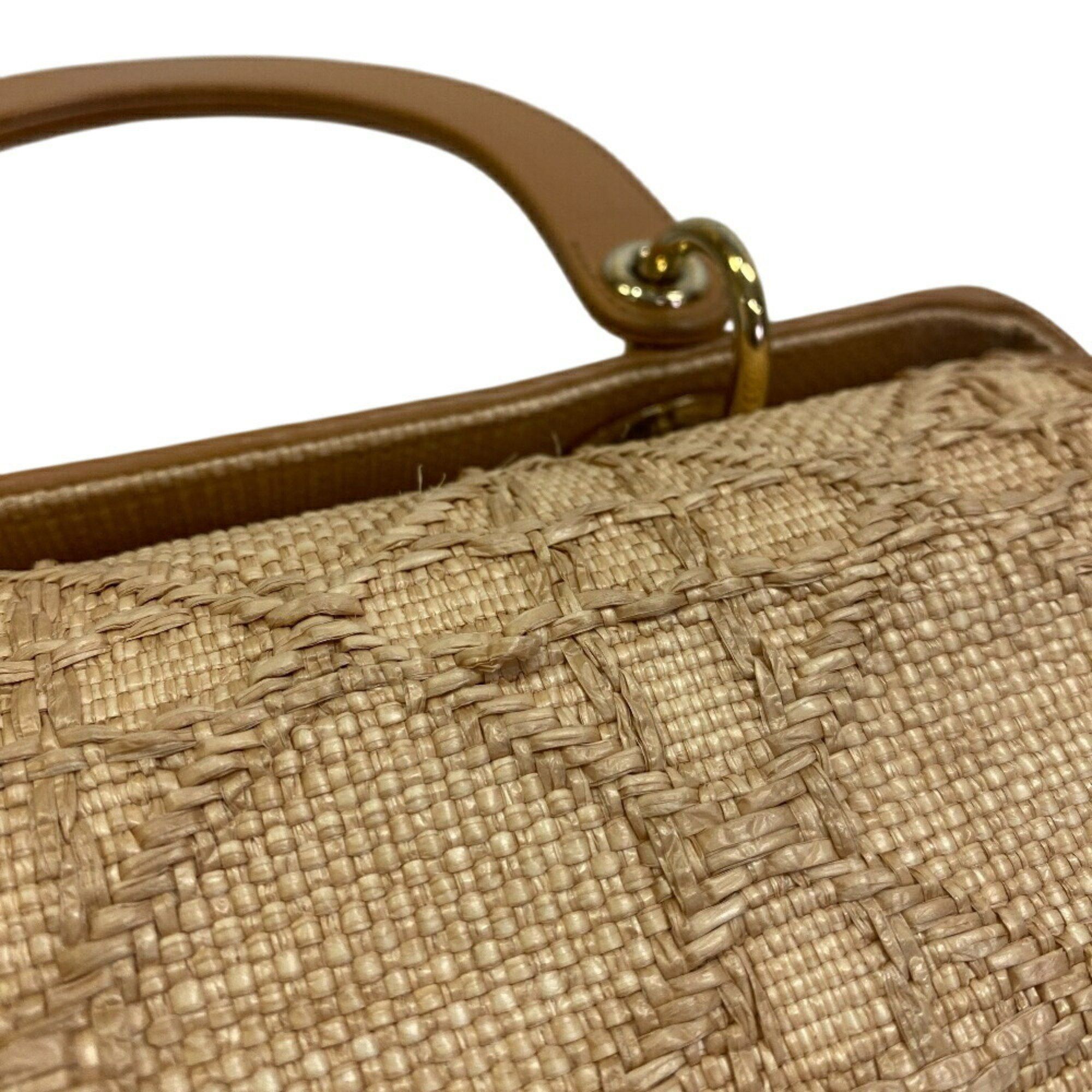 Dior Christian Dior M05650MBDM925 2way Medium Bag Cannage Shoulder Women's Beige Size ONE SIZE - 9 Thumbnail