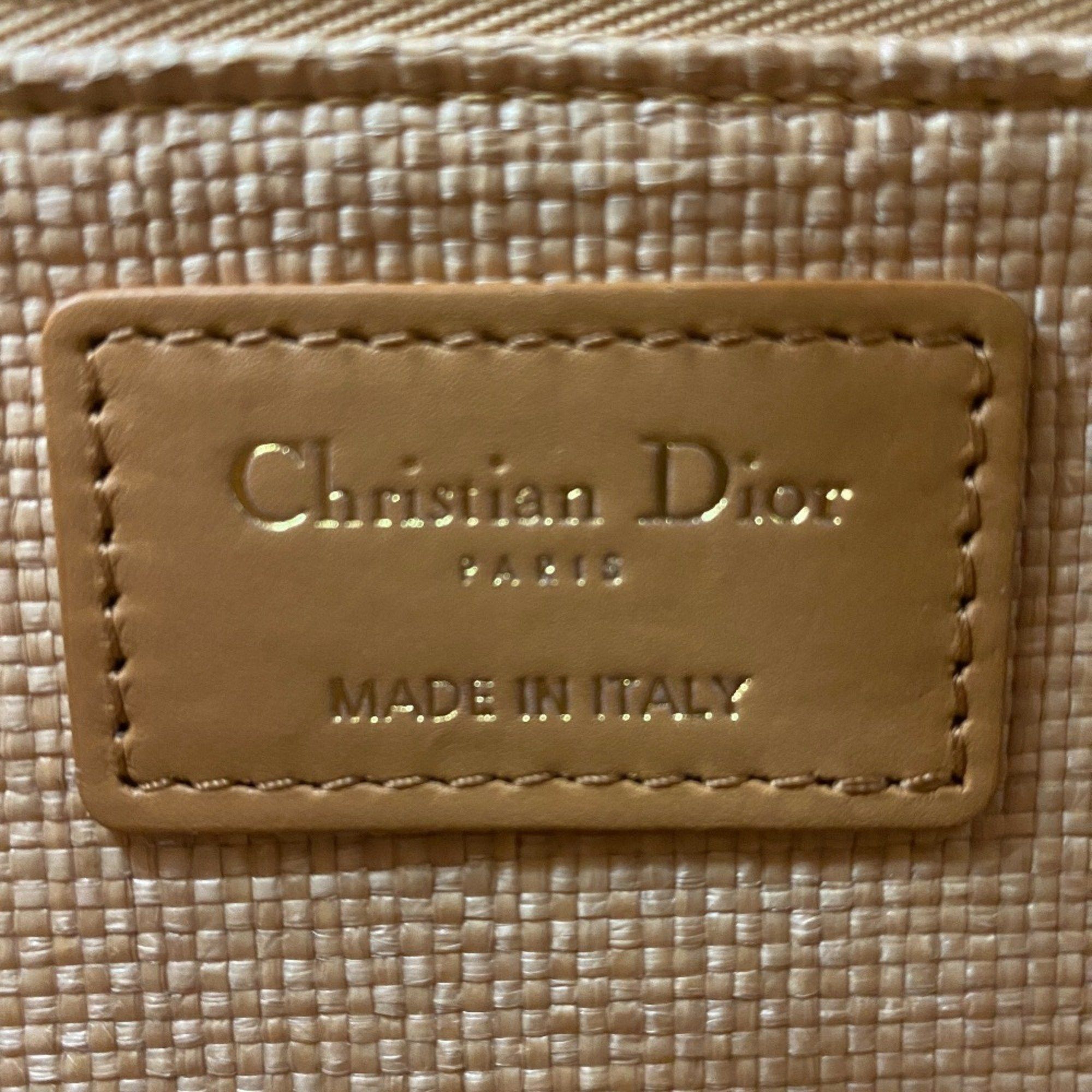 Dior Christian Dior M05650MBDM925 2way Medium Bag Cannage Shoulder Women's Beige Size ONE SIZE - 11 Thumbnail
