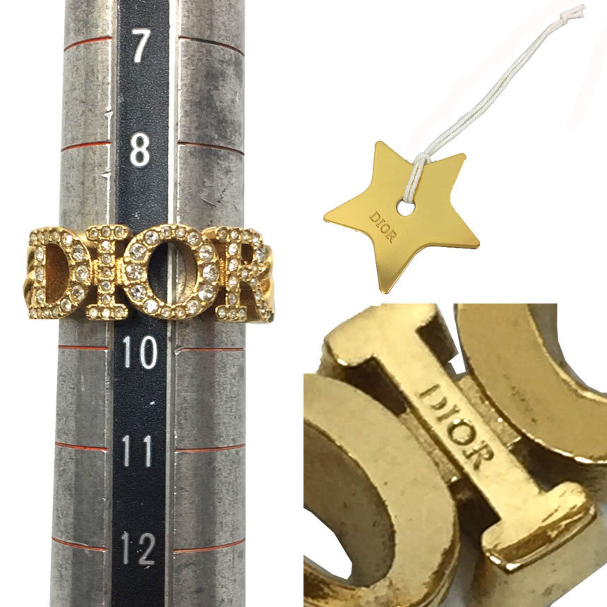 Dior Christian Dior Dior DIOR Christian Ring Revolution R1140DVOCY_D301 White Crystal S Size aq11557 Size ONE SIZE - 3 Thumbnail