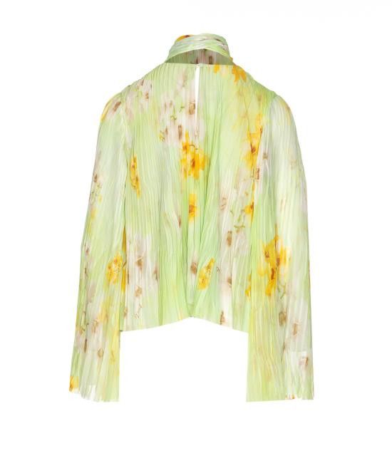 Pinko PINKO Women Shirts 104711 A2DHVGB Green Size XS / US 0-2 / IT 36-38 - 2 Thumbnail