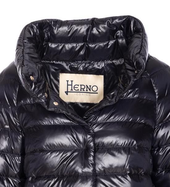 Herno HERNO Women Bubble Jackets PI0046DIC 12017Z9300 Black Size L / US 10 / IT 46 - 4 Thumbnail