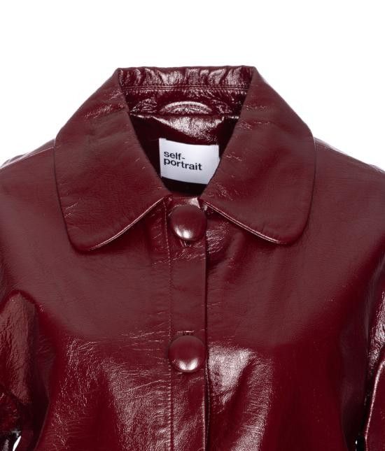 Self-Portrait SELF PORTRAIT Women Jackets 091J BURGUNDY Red