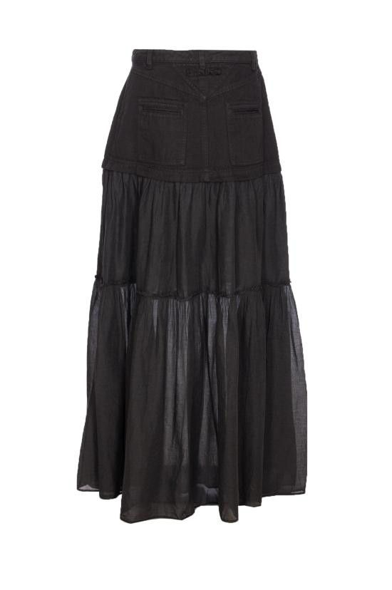 Pinko PINKO Women Mid Skirts 105252 A2MIZ99 Black Size 27" / US 4 / IT 40 - 2 Thumbnail