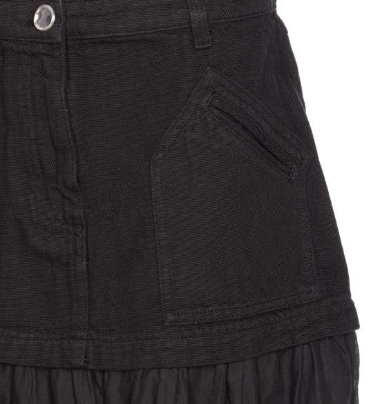 Pinko PINKO Women Mid Skirts 105252 A2MIZ99 Black Size 28" / US 6 / IT 42 - 3 Thumbnail