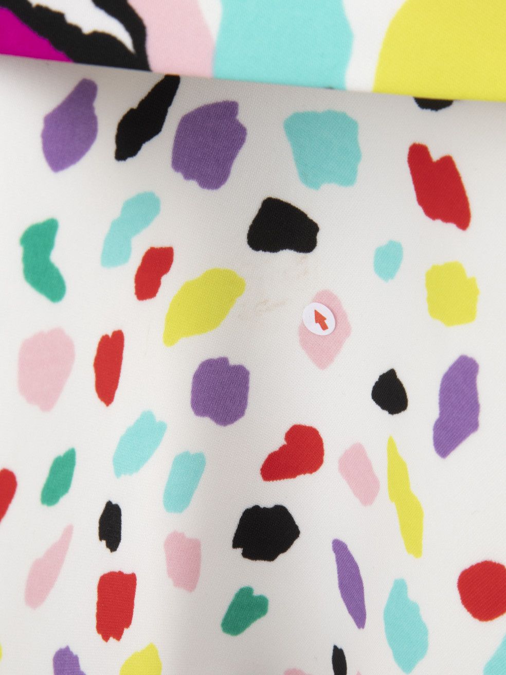 Moschino Abstract Rose Print Dress Size M / US 6-8 / IT 42-44 - 4 Thumbnail