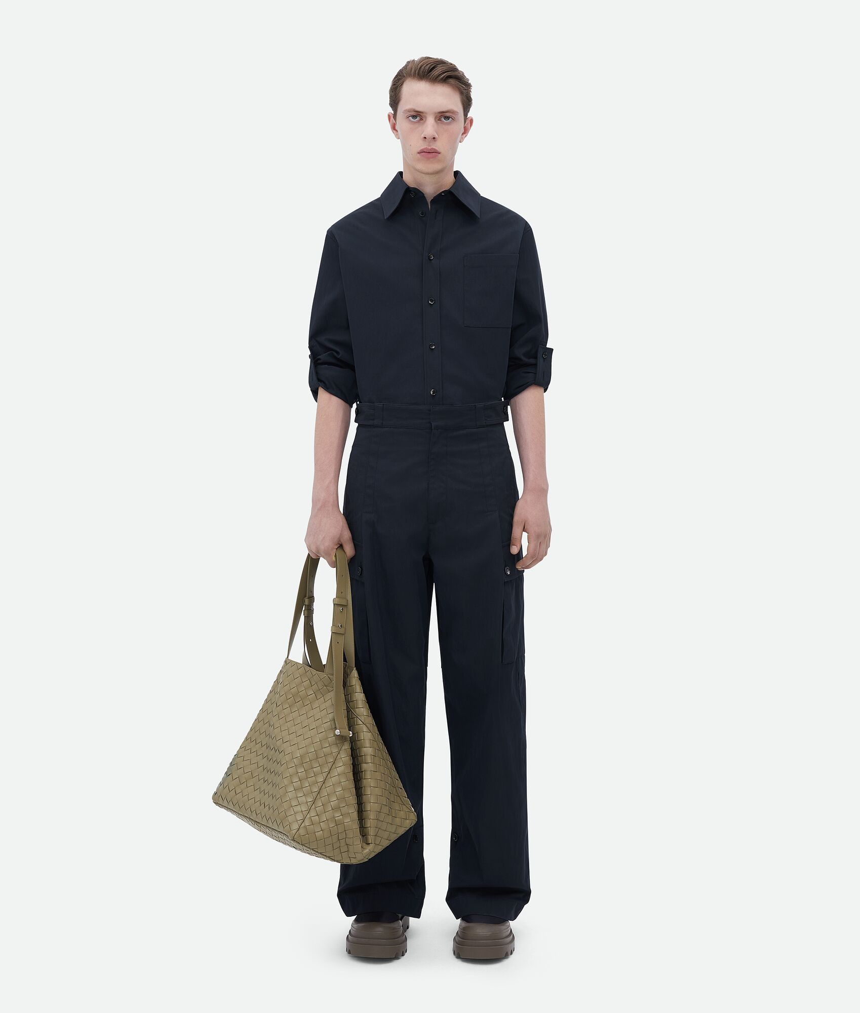 Bottega Veneta cotton twill cargo pants Size US 30 / EU 46 - 4 Thumbnail