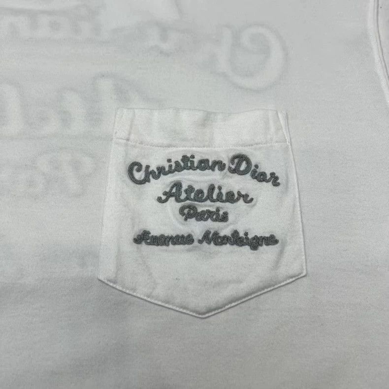 Dior Christian Dior Embroidered Slogan Short Sleeve T-Shirt Size US L / EU 52-54 / 3 - 5 Thumbnail