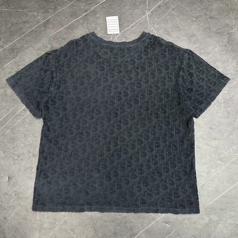 Dior Dior Black Logo Towel Short Sleeve Shirt Size US XL / EU 56 / 4 - 2 Thumbnail