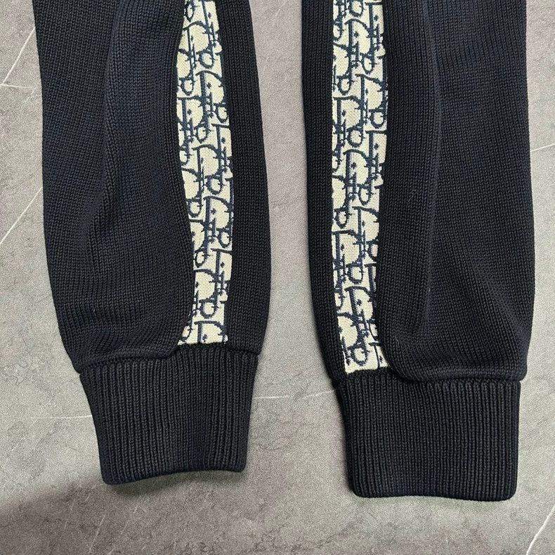 Dior New DIOR Logo Knit Sweater in Black Size US XL / EU 56 / 4 - 6 Thumbnail