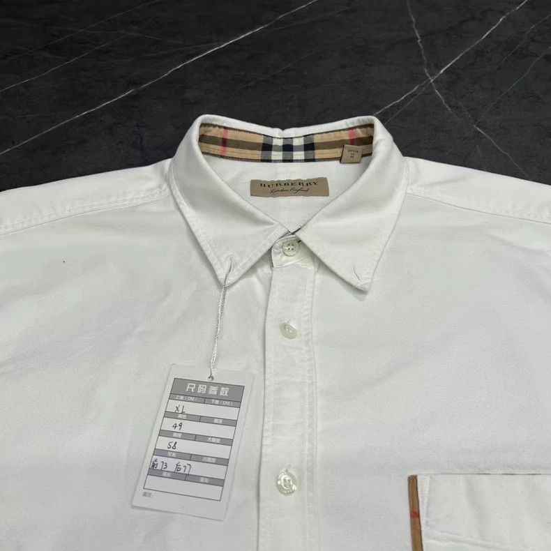 Burberry BURBERRY Check Long Sleeve Shirt XL Size US XL / EU 56 / 4 - 3 Thumbnail
