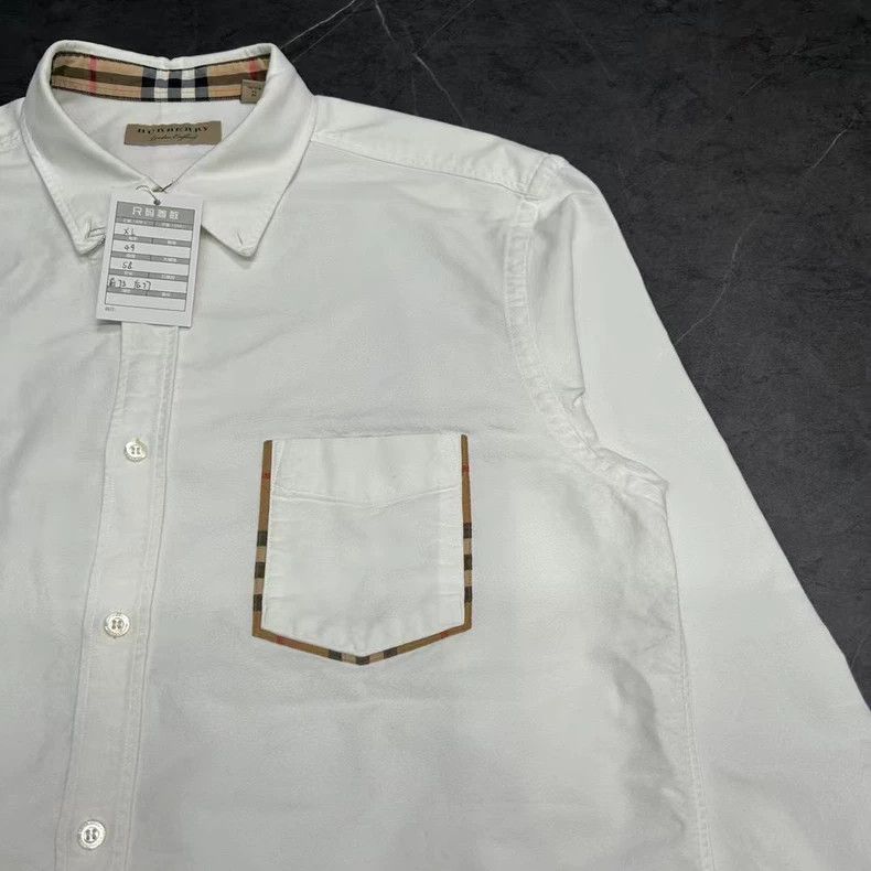 Burberry BURBERRY Check Long Sleeve Shirt XL Size US XL / EU 56 / 4 - 4 Thumbnail