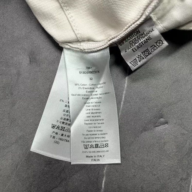 Dior New Dior White Denim Pants Size 32 Size US 32 / EU 48 - 8 Thumbnail