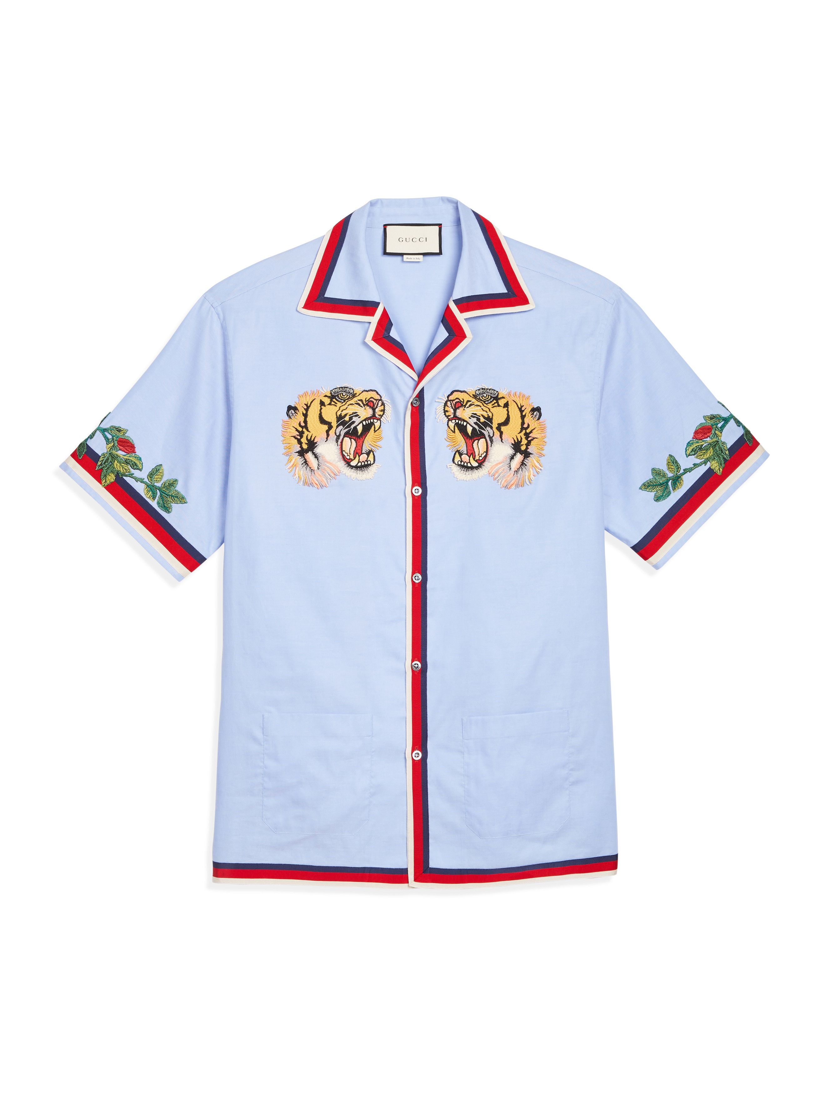 Gucci Tiger Bowling Shirt