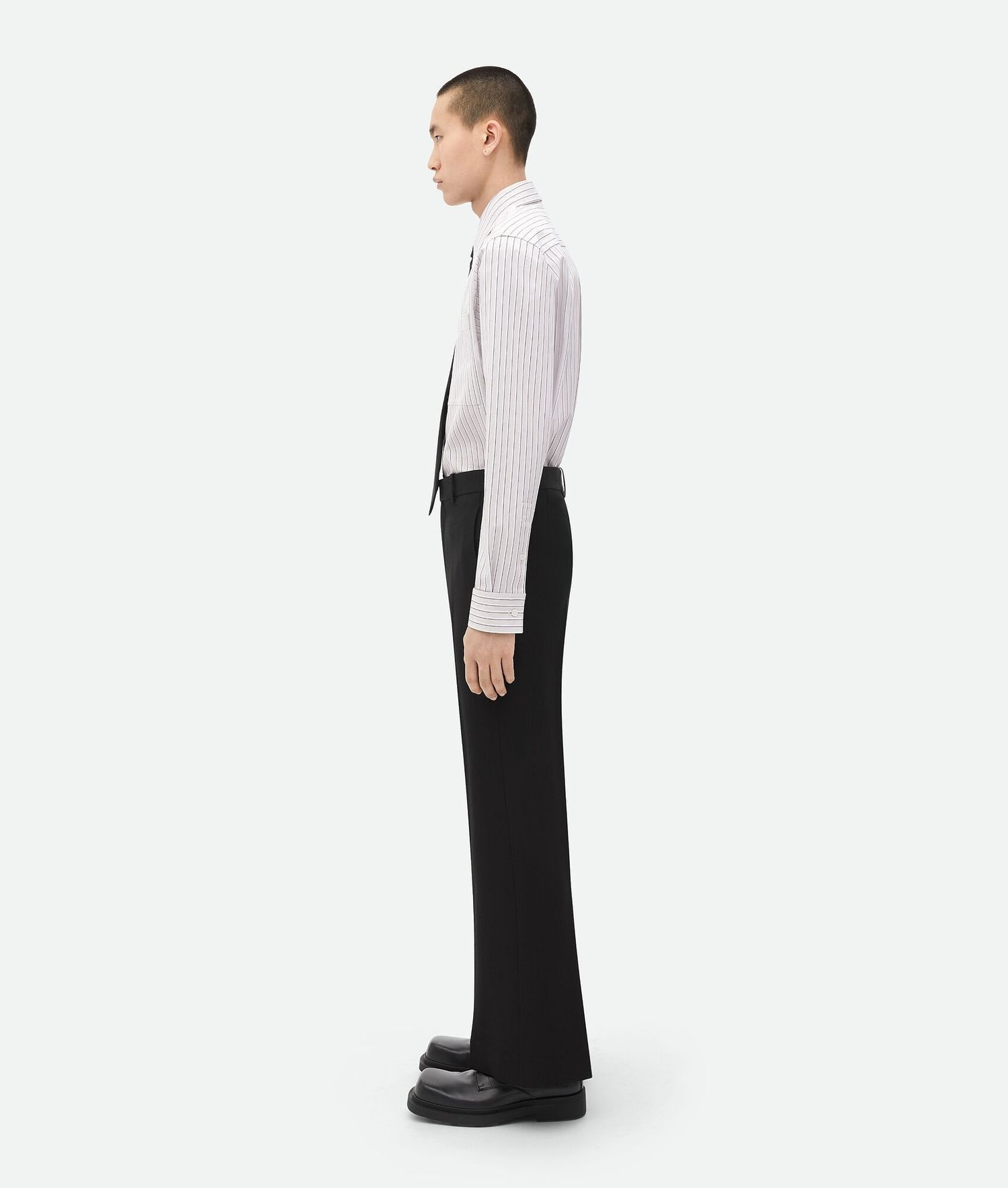 Bottega Veneta viscose and silk flared pants Size US 28 / EU 44 - 2 Thumbnail