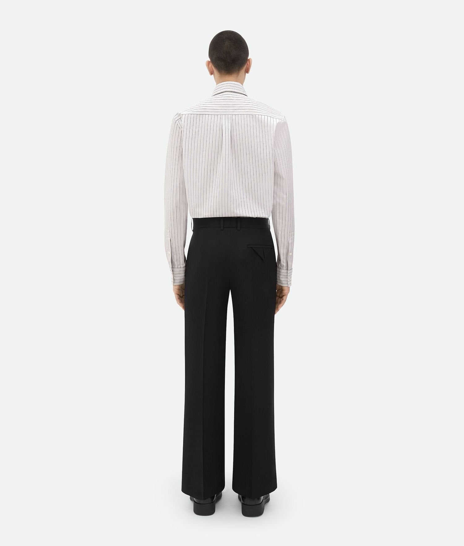Bottega Veneta viscose and silk flared pants Size US 28 / EU 44 - 3 Thumbnail