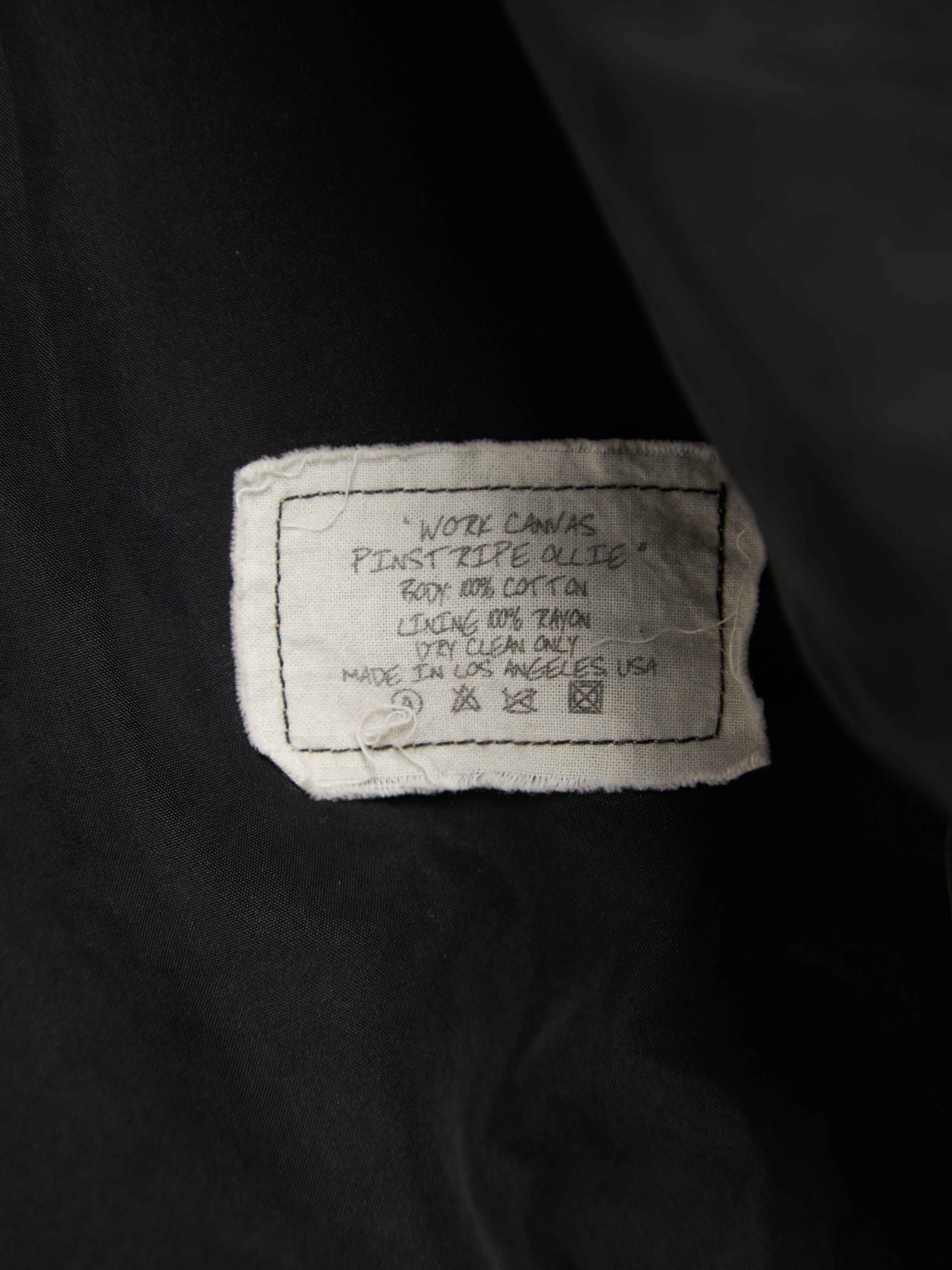 Greg Lauren Mustard Work Canvas Pinstripe Blazer Jacket Size US XXL / EU 58 / 5 - 4 Thumbnail