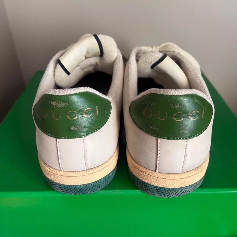 Gucci GUCCI Screener Leather Sneakers for Men Size US 9 / EU 42 - 5 Thumbnail