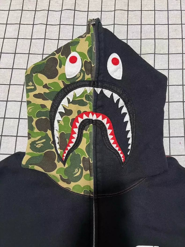 Bape Bape F1 Collaboration Shark Hoodie Rare XXL Size US XXL / EU 58 / 5 - 3 Thumbnail