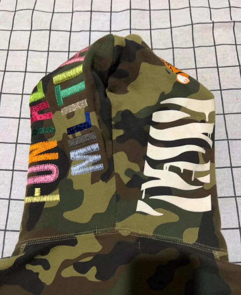 Bape Green Camouflage Zip Hooded Jacket Size US M / EU 48-50 / 2 - 5 Thumbnail