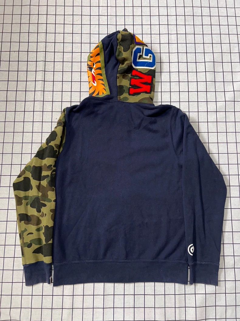 Bape Bape Shark Zip-Up Camo Hoodie Size US M / EU 48-50 / 2 - 2 Thumbnail