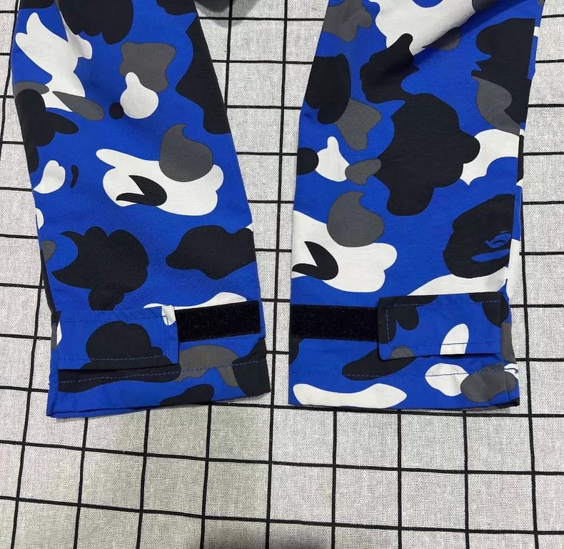 Bape Bape Blue Camouflage Rain Jacket with Tags Size US M / EU 48-50 / 2 - 4 Thumbnail