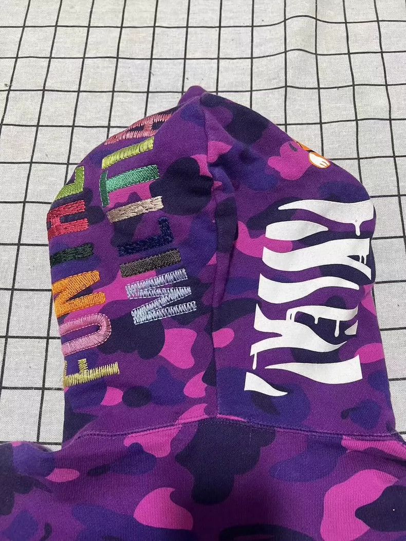 Bape Bape Purple Camouflage Tiger Head Jacket Size US M / EU 48-50 / 2 - 4 Thumbnail