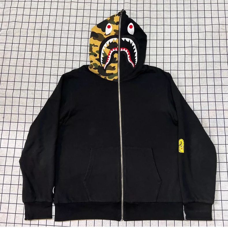 Bape Bape Yellow Camo Reversible Hoodie XL Size US XL / EU 56 / 4 - 2 Thumbnail