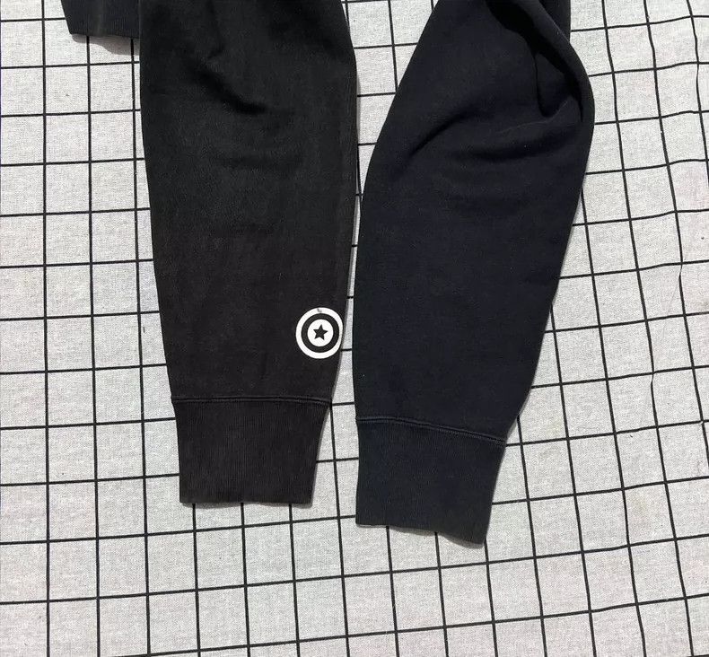 Bape BAPE Shark Zip Jacket in Black and Gray Size US L / EU 52-54 / 3 - 4 Thumbnail