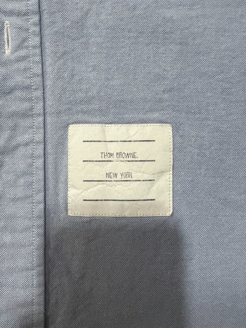 Thom Browne Thom Browne Classic Red Blue Stripe Shirt Size US M / EU 48-50 / 2 - 5 Thumbnail