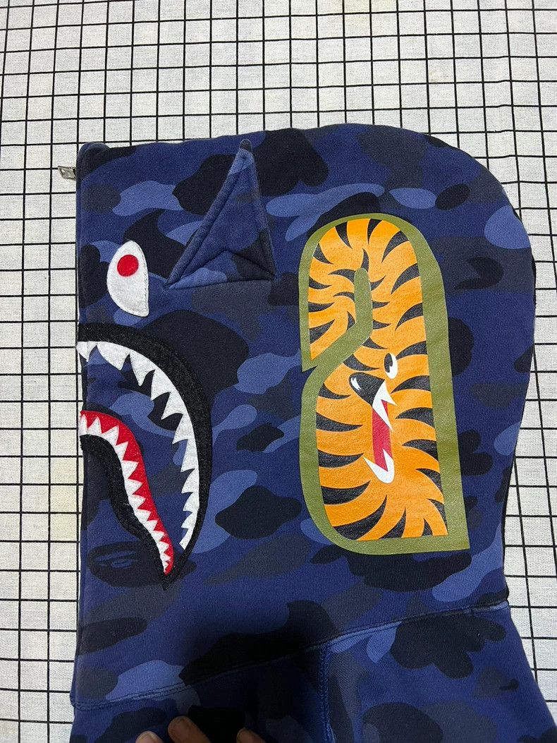 Bape Bape Batman Shark Zip Hoodie Limited Edition Size US XL / EU 56 / 4 - 4 Thumbnail