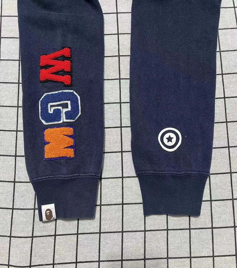Bape BAPE Shark Hoodie Size S Non-Camouflage Size US S / EU 44-46 / 1 - 2 Thumbnail