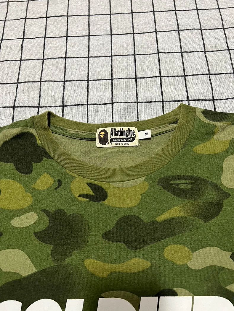 Bape BAPE Camouflage Print Short Sleeve Shirt Size US M / EU 48-50 / 2 - 3 Thumbnail