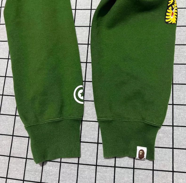 Bape Bape Avocado Color Shark Hoodie Size US XL / EU 56 / 4 - 3 Thumbnail