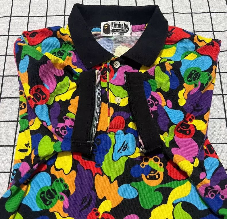 Bape Bape Milo Candy Polo Short Sleeve T-Shirt Size US M / EU 48-50 / 2 - 5 Thumbnail