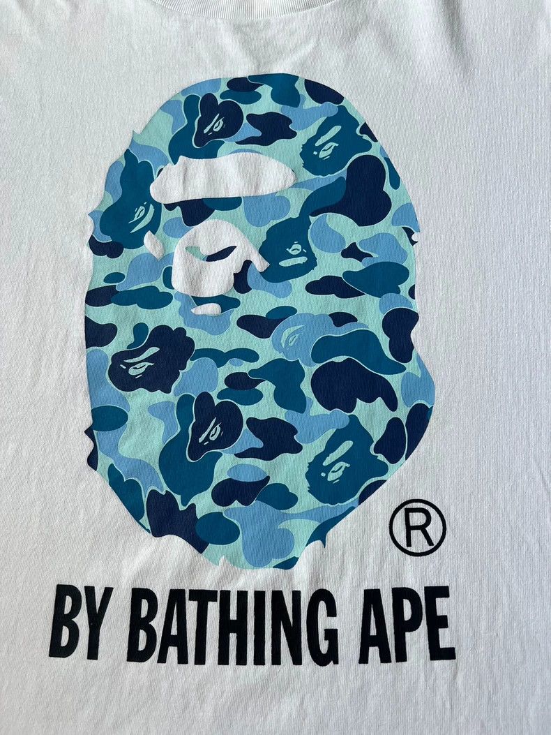 Bape Bape Camo Logo Short Sleeve T-Shirt Size US L / EU 52-54 / 3 - 2 Thumbnail