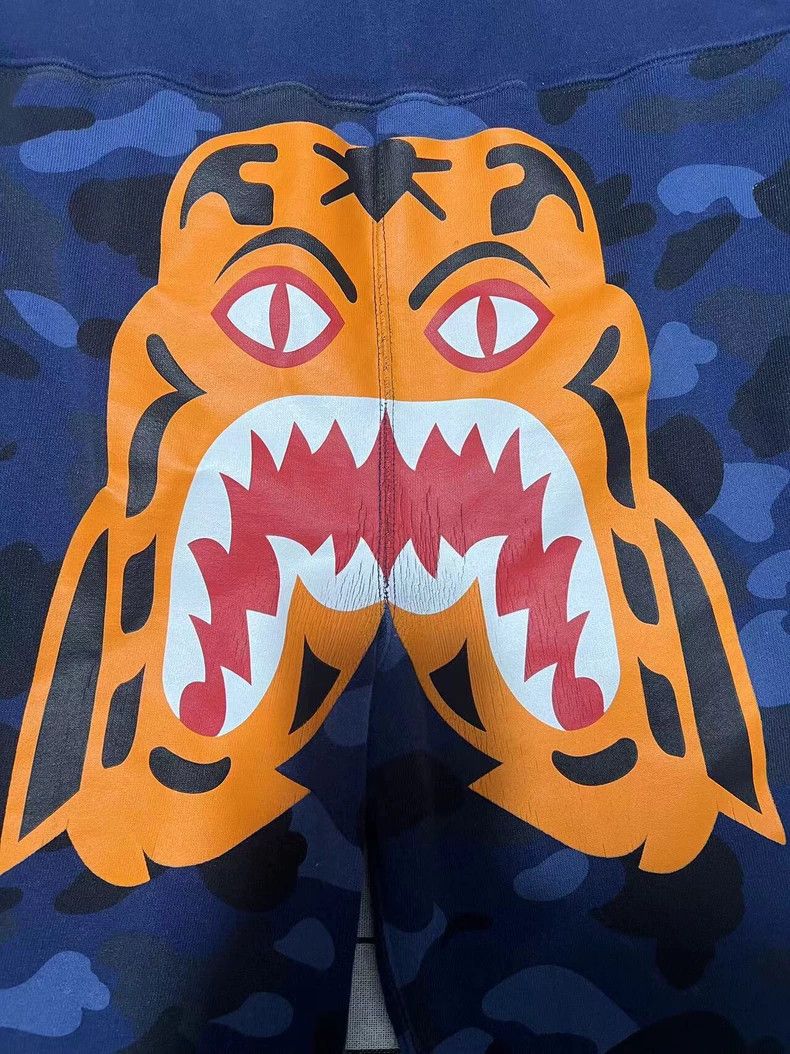 Bape BAPE Blue Camouflage Tiger Head Long Pants Size US 38 / EU 54 - 3 Thumbnail