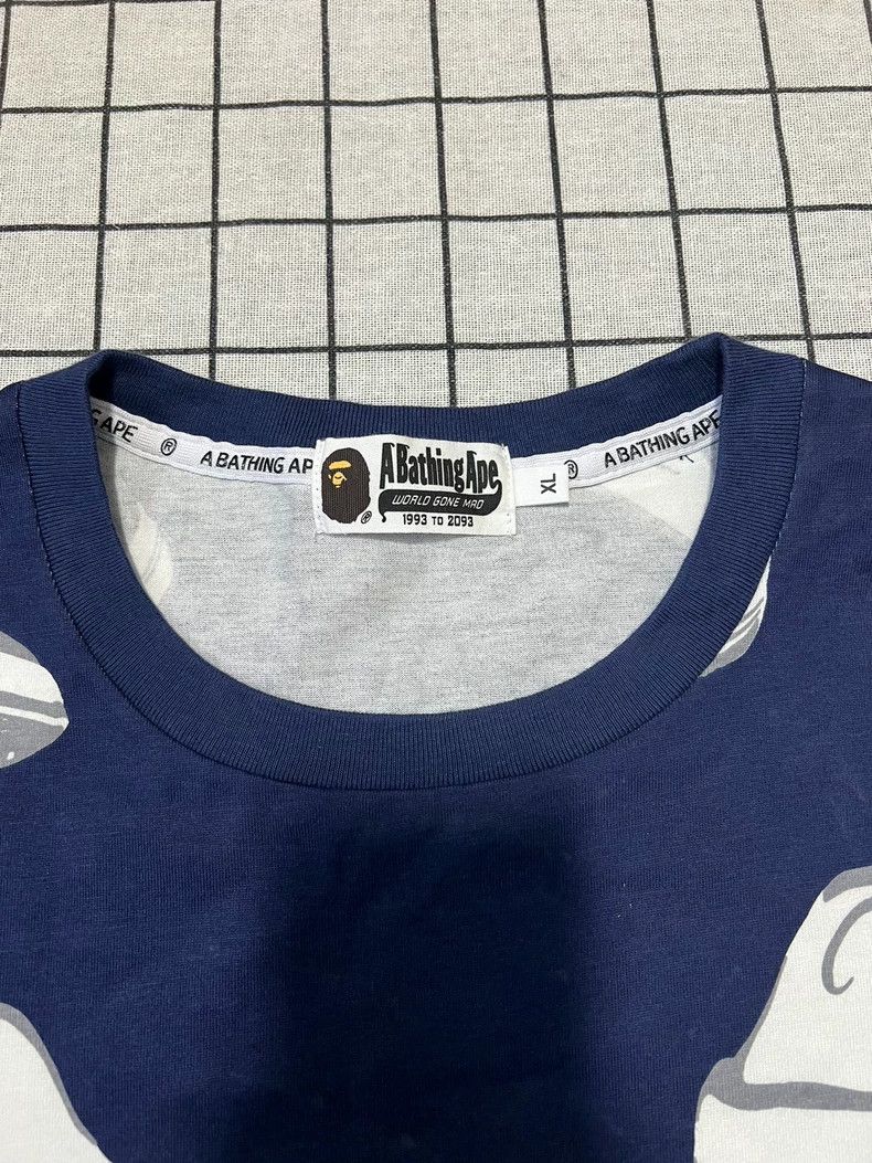 Bape BAPE Short Sleeve Shirt with Shoe Print Size US XL / EU 56 / 4 - 4 Thumbnail