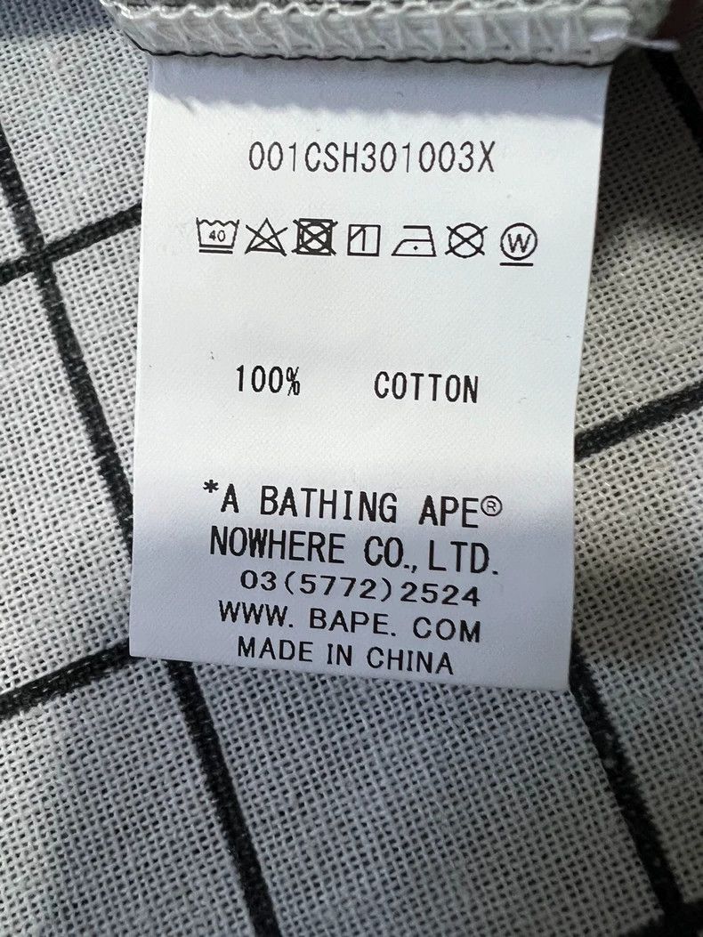 Bape BAPE Black Short Sleeve T-Shirt Large Size US L / EU 52-54 / 3 - 6 Thumbnail