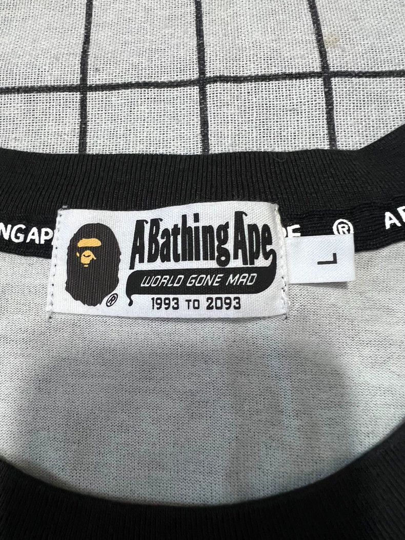 Bape BAPE Black Short Sleeve T-Shirt Large Size US L / EU 52-54 / 3 - 4 Thumbnail
