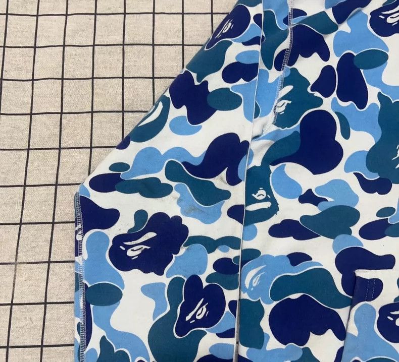 Bape Bape Blue Camouflage Zip-Up Jacket Size US L / EU 52-54 / 3 - 7 Thumbnail