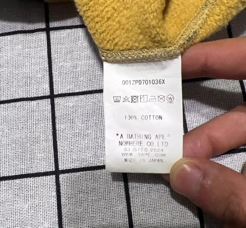 Bape Bape Camo Hoodie with Bear Design Size US M / EU 48-50 / 2 - 6 Thumbnail