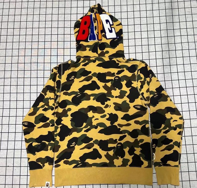 Bape Bape Camo Hoodie with Bear Design Size US M / EU 48-50 / 2 - 2 Thumbnail