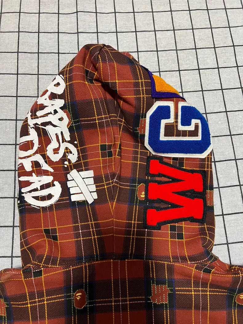 Bape Bape Undefeated Shark Zip Jacket Limited Edition Size US XL / EU 56 / 4 - 4 Thumbnail