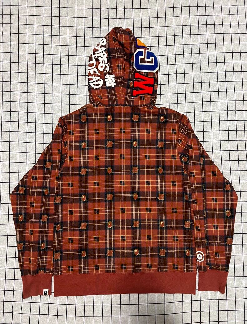 Bape Bape Undefeated Shark Zip Jacket Limited Edition Size US XL / EU 56 / 4 - 2 Thumbnail