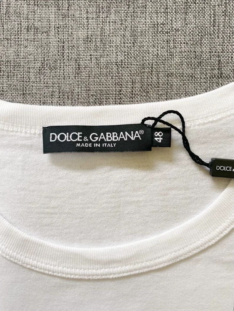Dolce & Gabbana Dolce & Gabbana Men's Sequin T-Shirt-yf Size US M / EU 48-50 / 2 - 4 Thumbnail