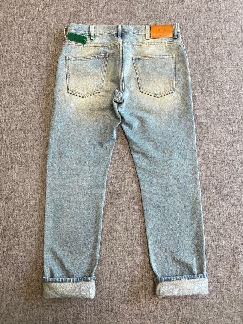 Gucci Gucci Men's Striped Denim Pants Size 32-yf Size US 32 / EU 48 - 3 Thumbnail