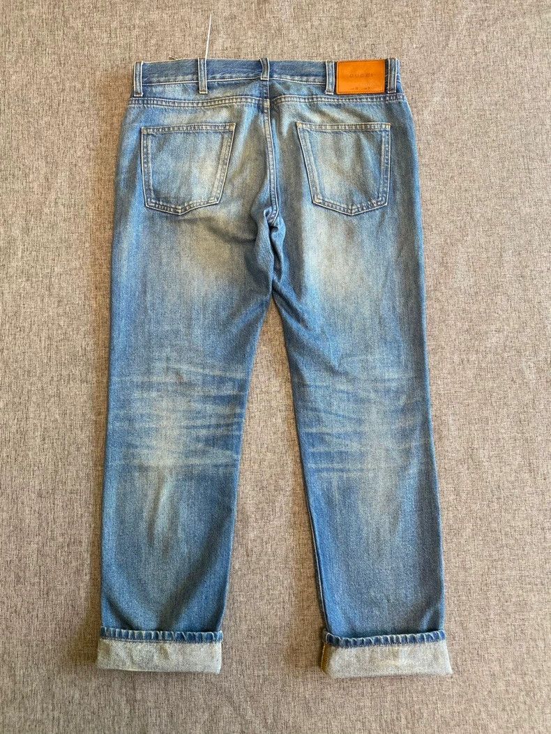 Gucci Gucci Men's Striped Denim Pants Size 34-yf Size US 34 / EU 50 - 2 Thumbnail