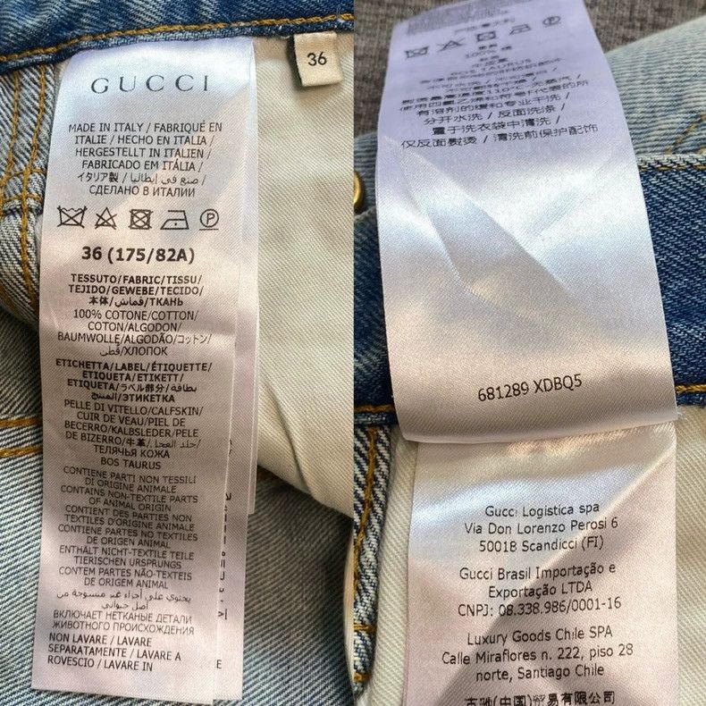 Gucci GUCCI SS22 Denim Pants for Men-yf Size US 36 / EU 52 - 8 Thumbnail