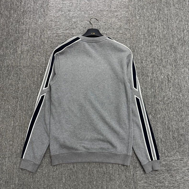 Hermes Hermes Gray Sweatshirt with Stripes-yf Size US S / EU 44-46 / 1 - 2 Thumbnail